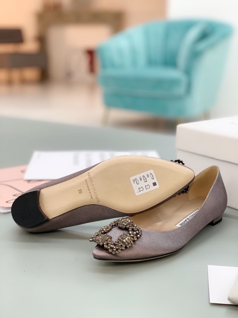 Manolo Blahnik flat shoes